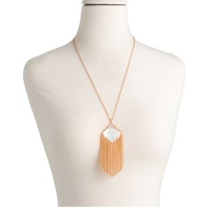 NEW Kendra Scott Kingston fringe long necklace